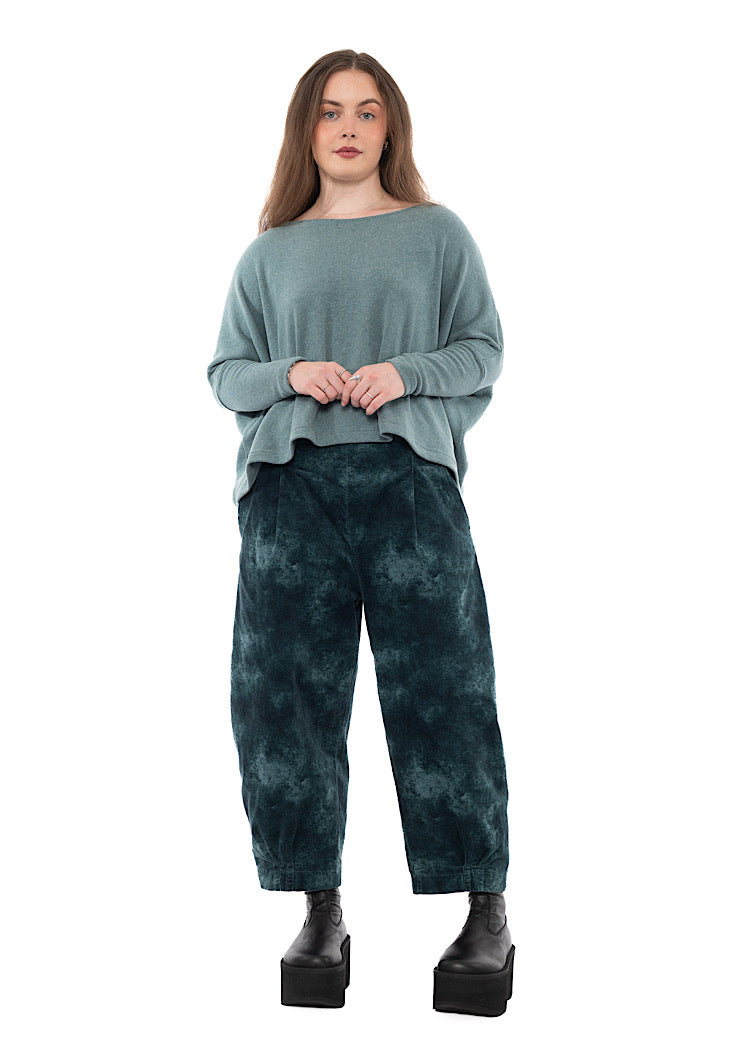 SIGNATURE COTTON-FLEECE KIRA PULLOVER