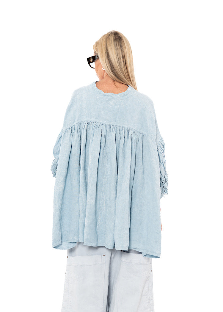 RUNDHOLZ DIP BLOUSE