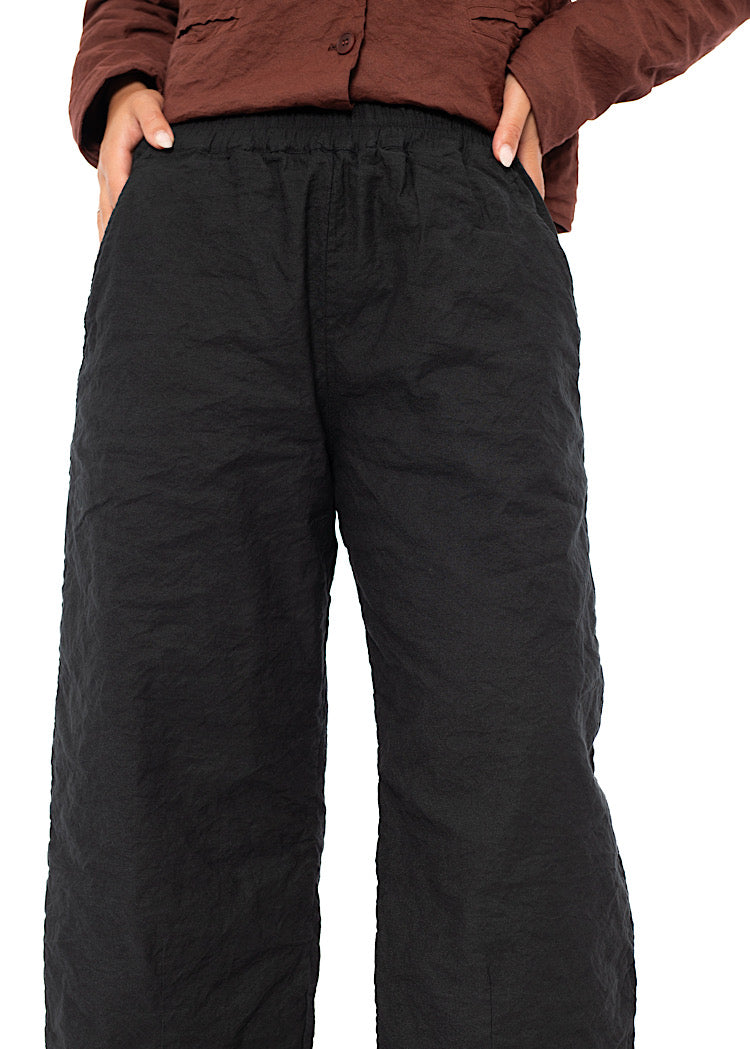 SIGNATURE CRINKLE STRAIGHT LEG TROUSER