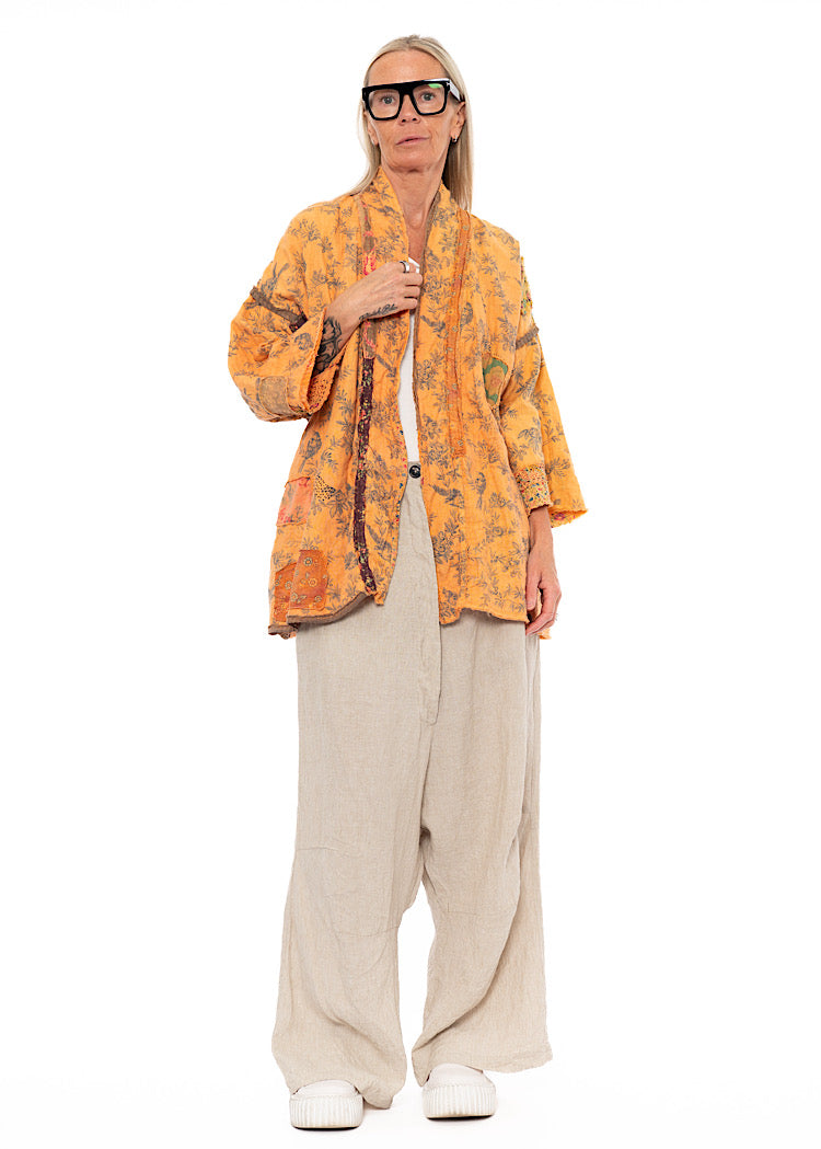 PRE-LOVED MAGNOLIA PEARL JULIAN FLORAL KIMONO
