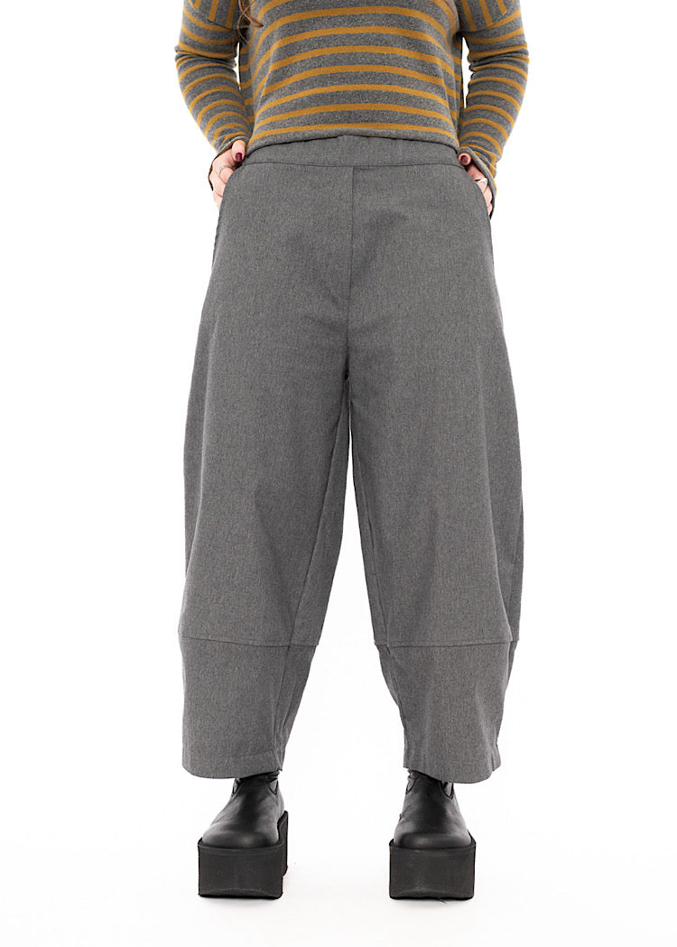 STRUCTURED COTTON-MIX RIMA D TROUSER