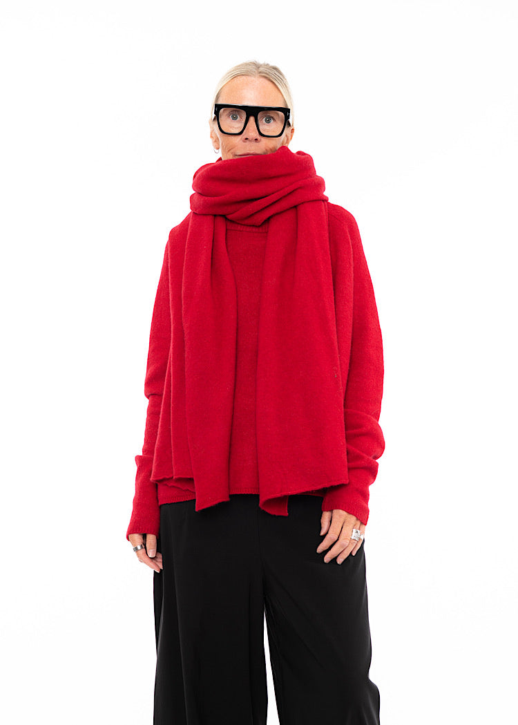 RUNDHOLZ BLACK LABEL KNITTED SCARF