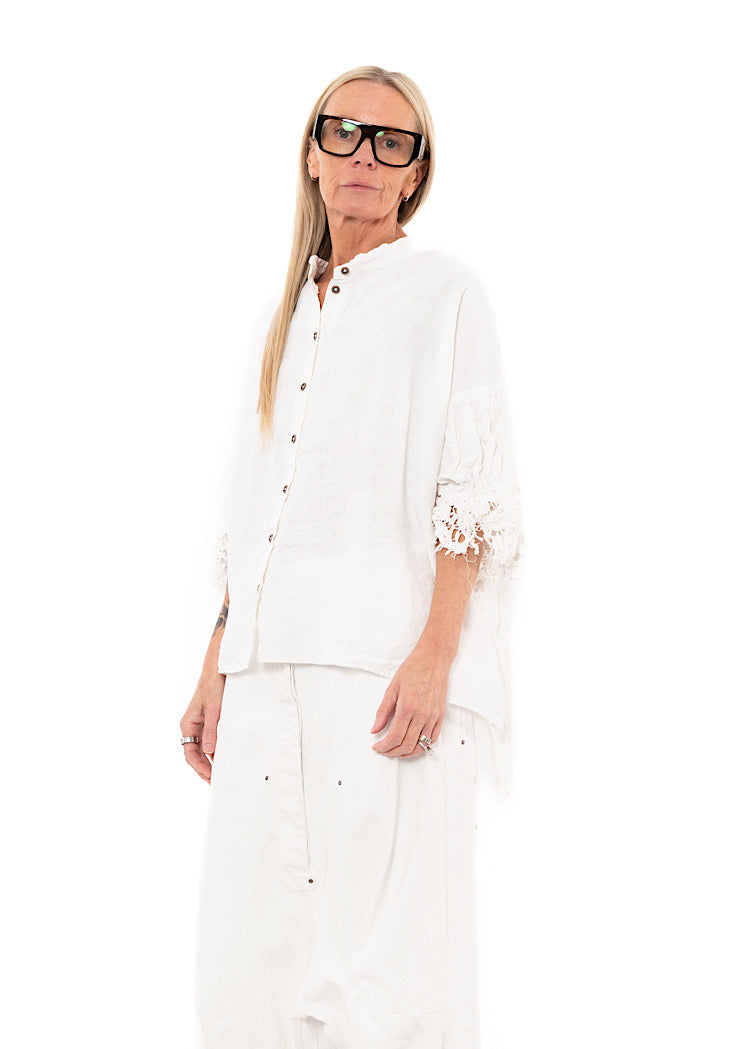 RUNDHOLZ DIP BLOUSE
