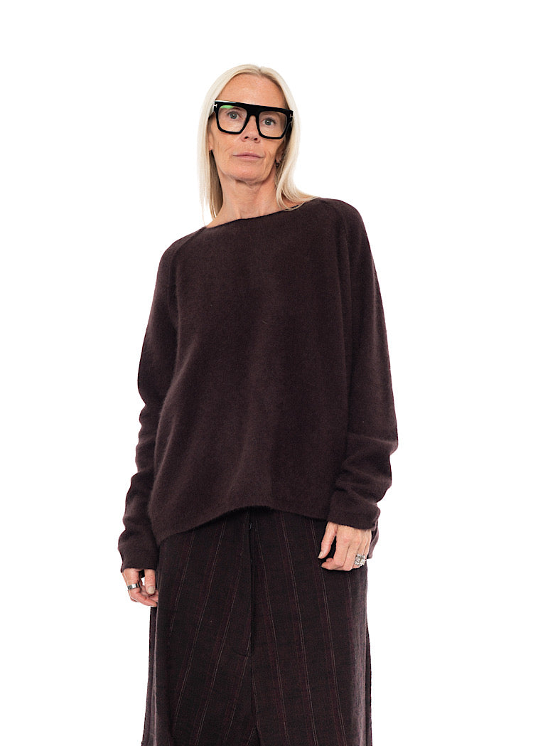 SIGNATURE RACCOON HAIR KNIT