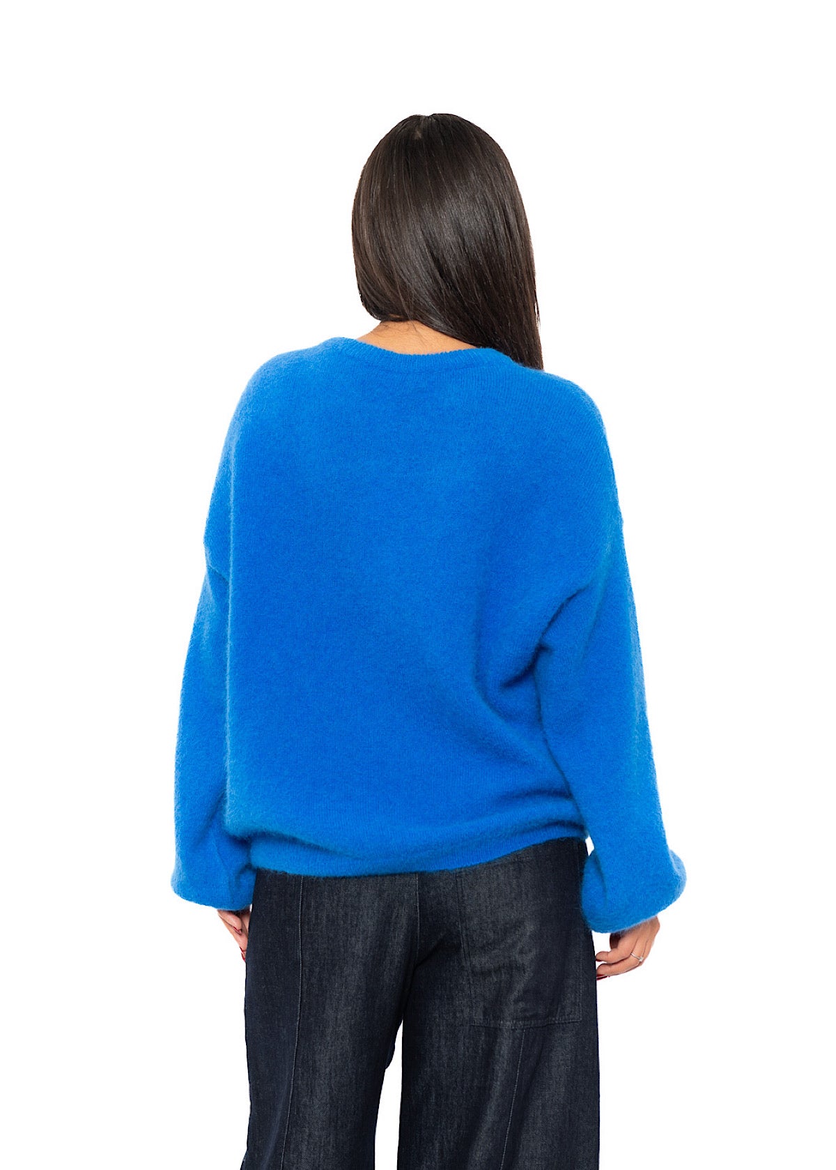 RELAXED ALPACA-MIX PULLOVER