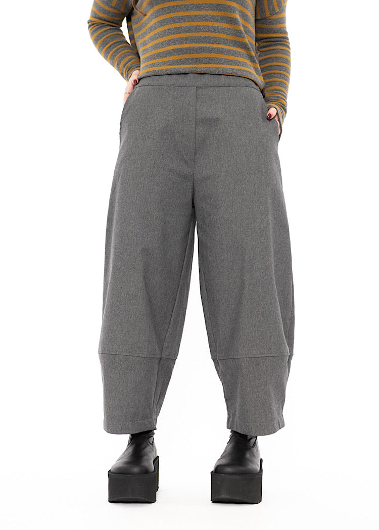 STRUCTURED COTTON-MIX RIMA D TROUSER