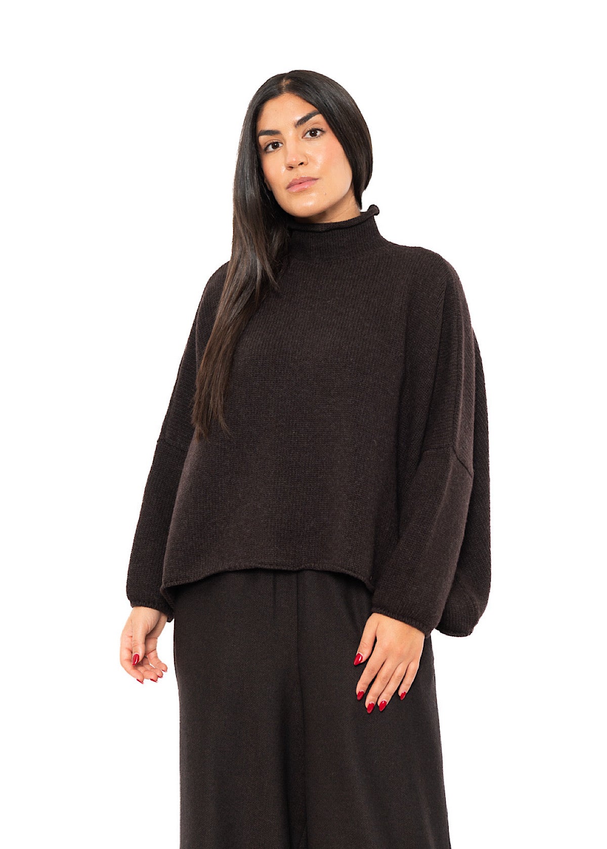 RELAXED CASHMERE BLEND FERRUCCIO PULLOVER