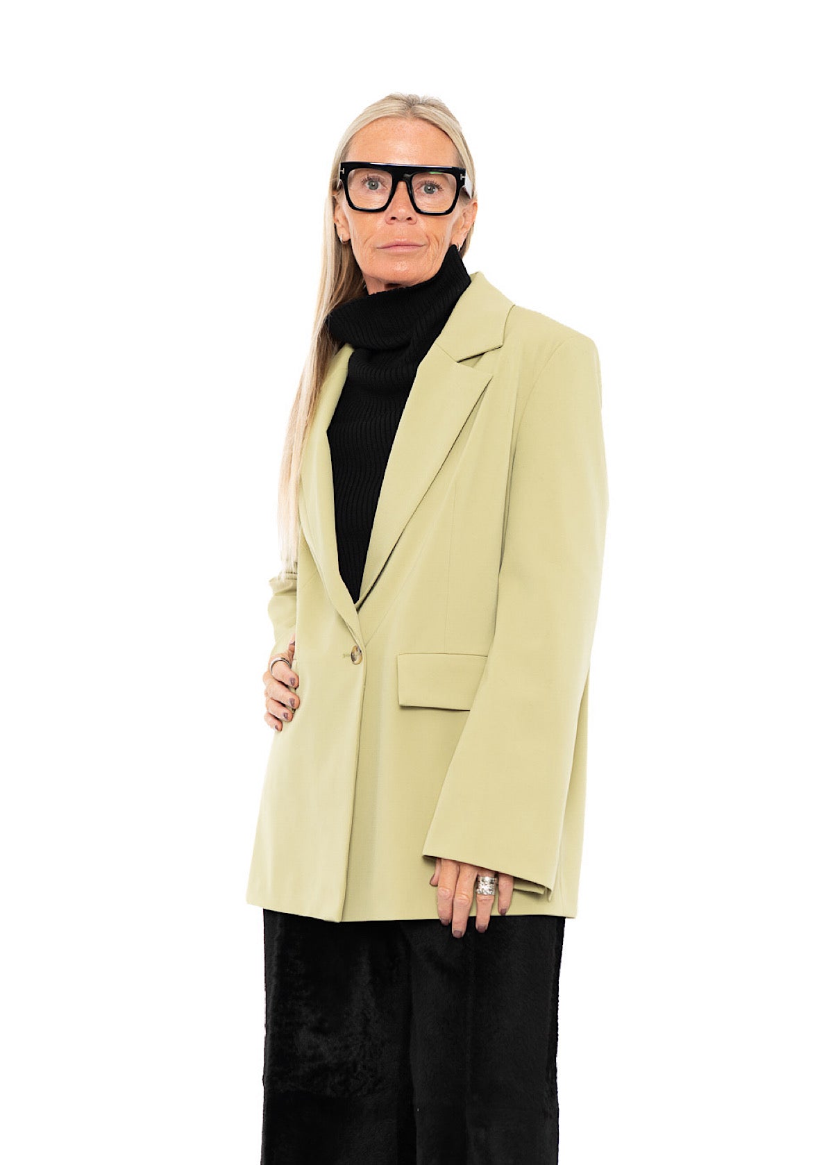VIRGIN WOOL TAILORED JACKET