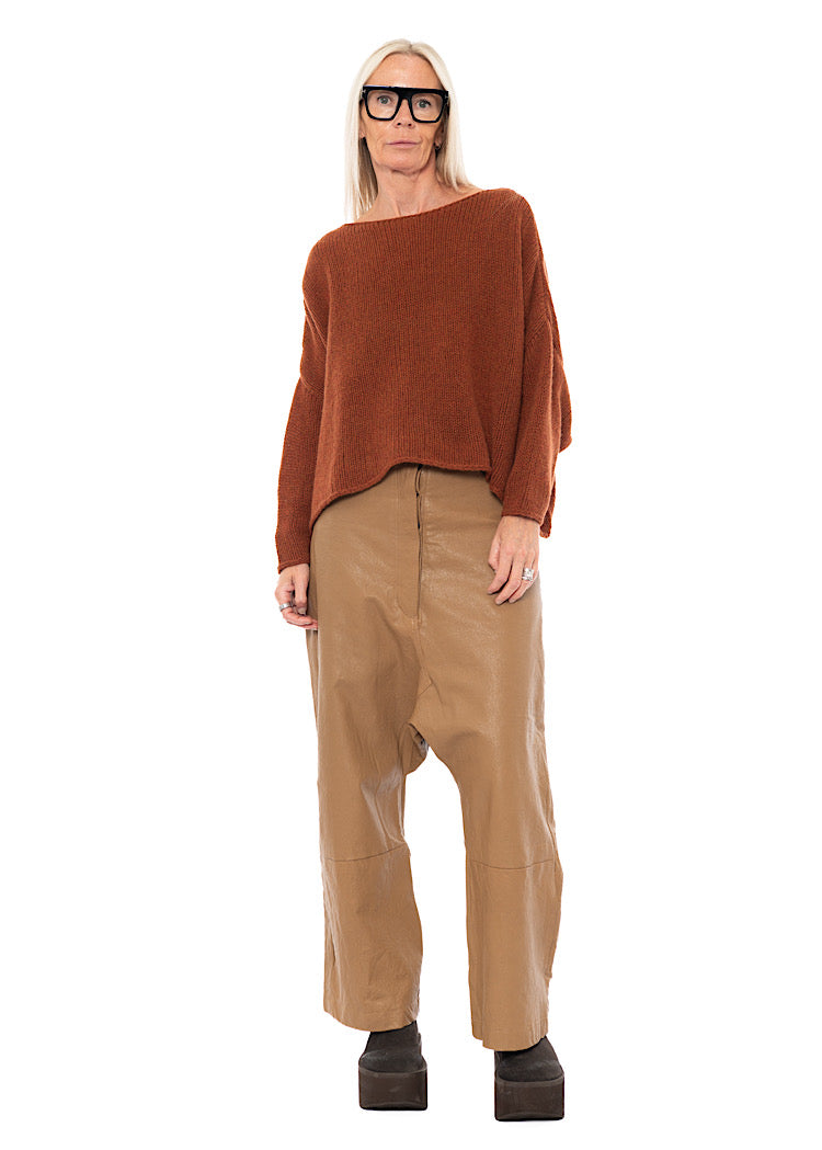 RELAXED SWING KNIT PULLOVER