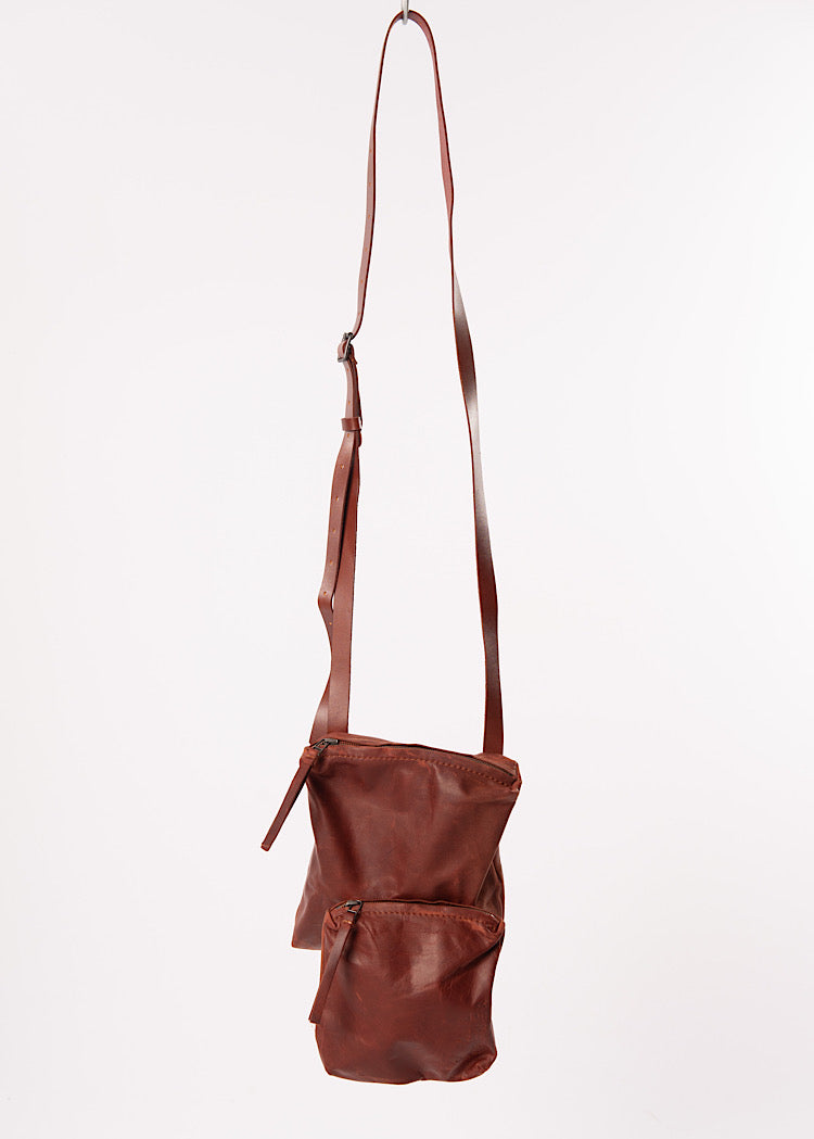 PAL OFFNER LEATHER TWIN POCKET BAG