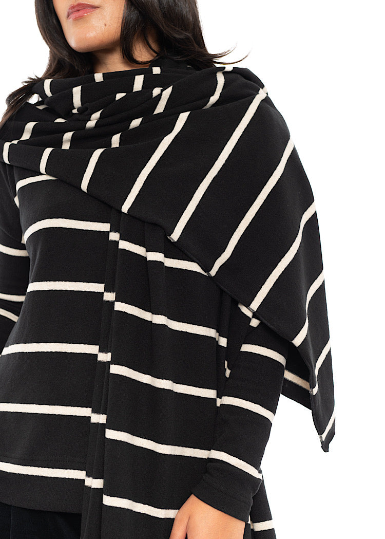 SIGNATURE STRIPED SEGOVIA SCARF