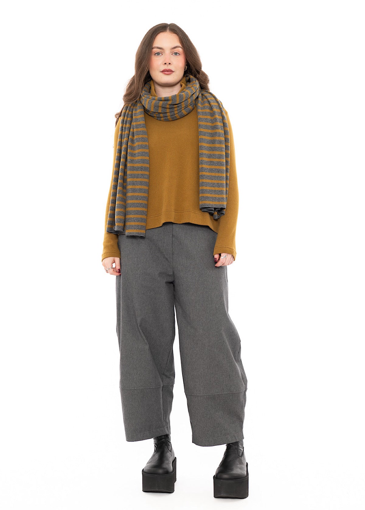 SIGNATURE STRIPED SEGOVIA SCARF