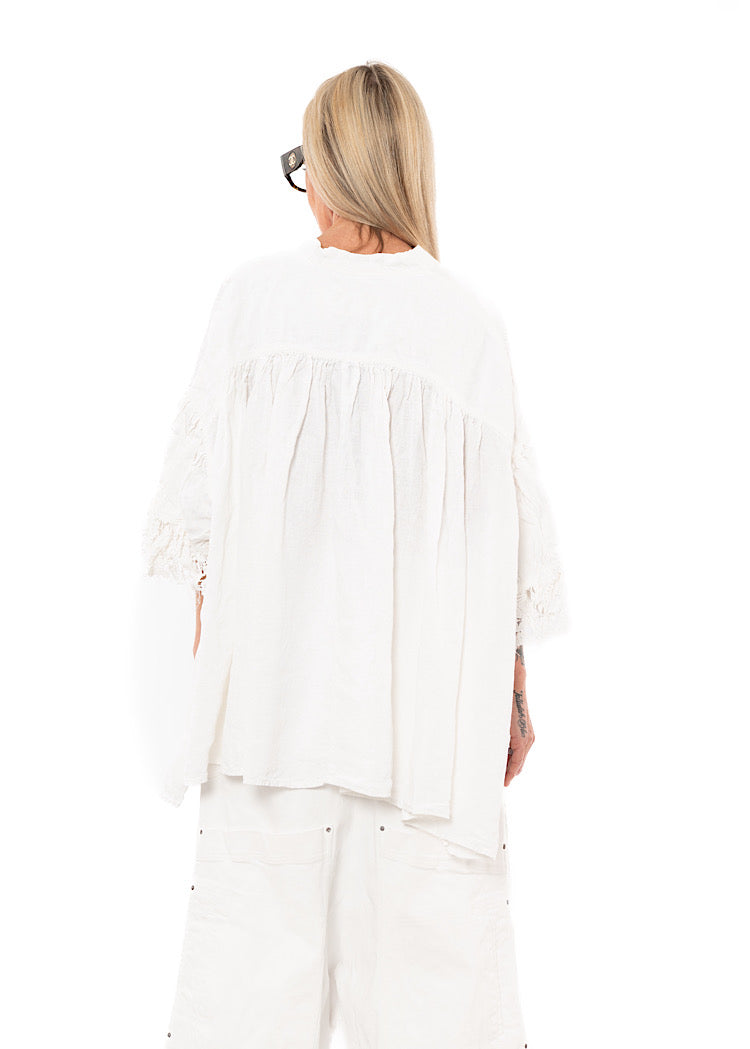 RUNDHOLZ DIP BLOUSE