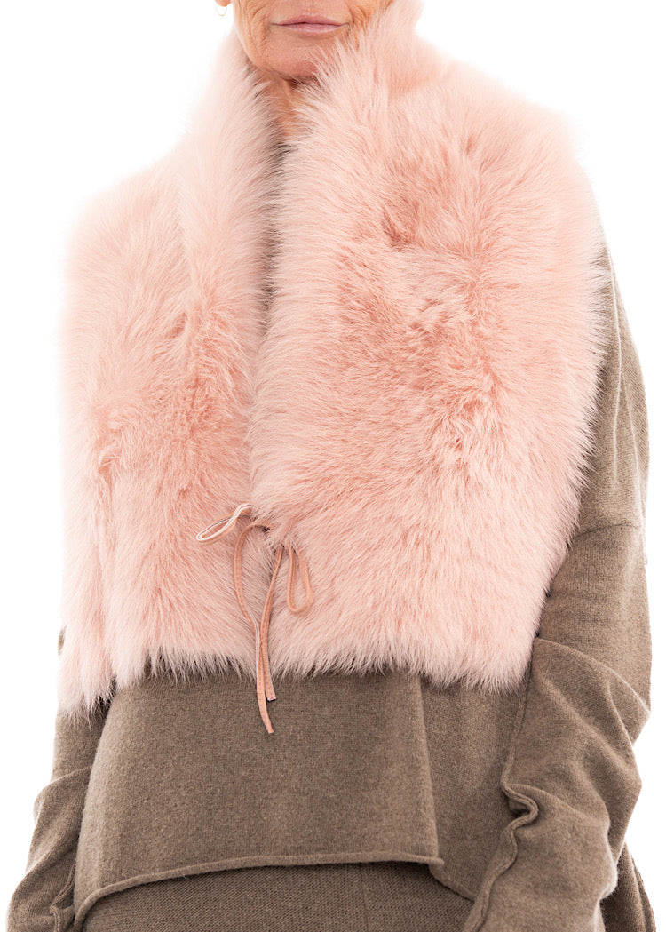 DOM GOOR FUR SCARF