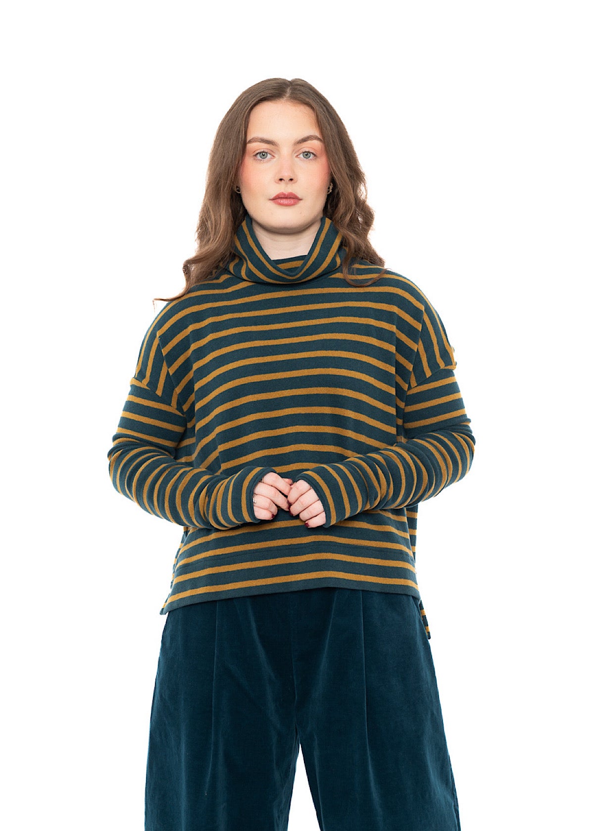 STRIPED SIGNATURE COTTO CUFF
