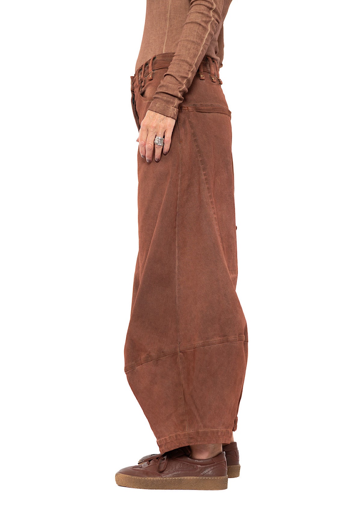 SIGNATURE BALLOON DENIM TROUSER