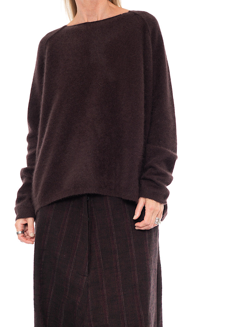 SIGNATURE RACCOON HAIR KNIT