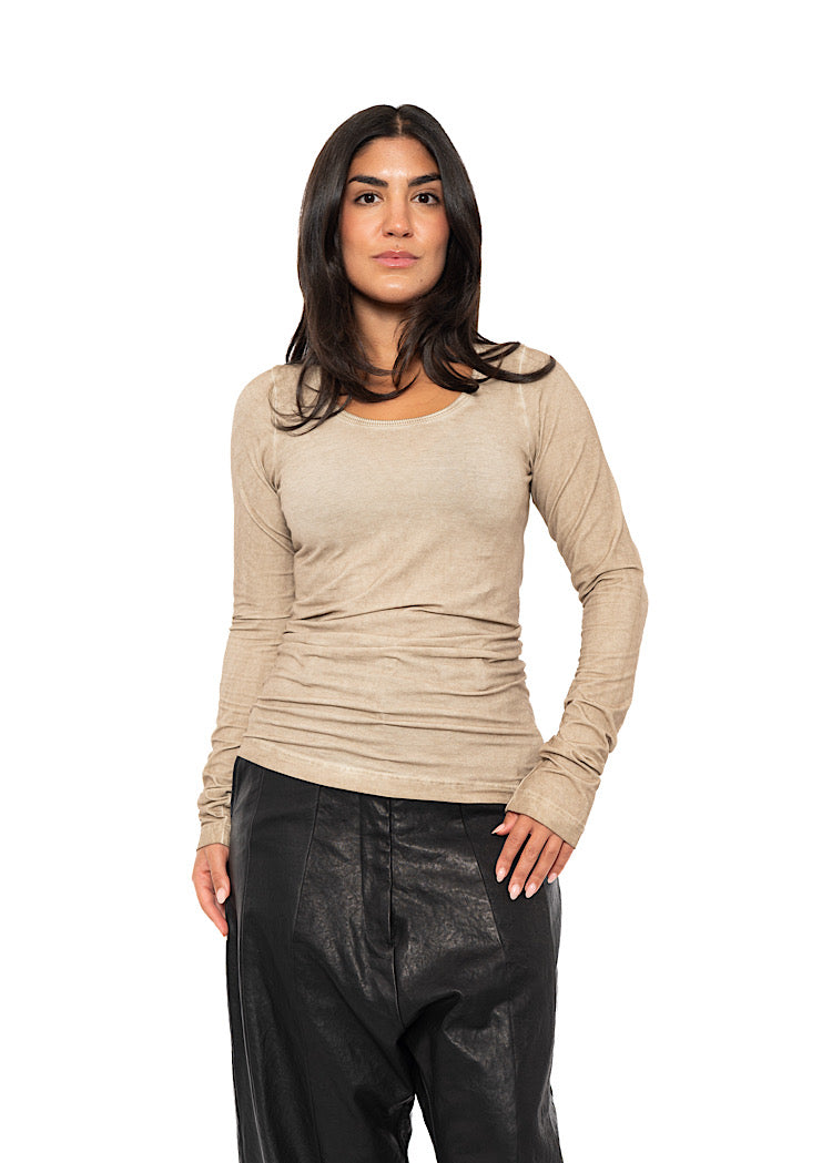 FITTED JERSEY T-SHIRT