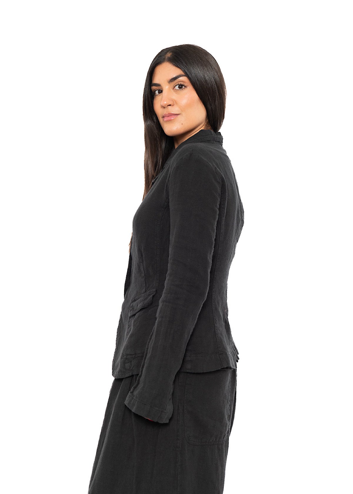 WINTER LINEN TAILORED JACKET
