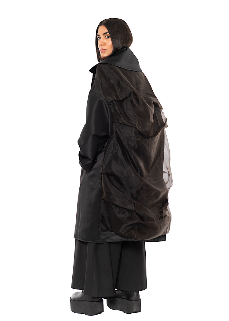 REVERSIBLE OVERSIZED COAT