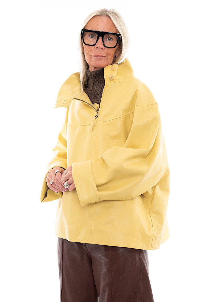 ANNETTE GÖRTZ SALMA LEATHER PULLOVER