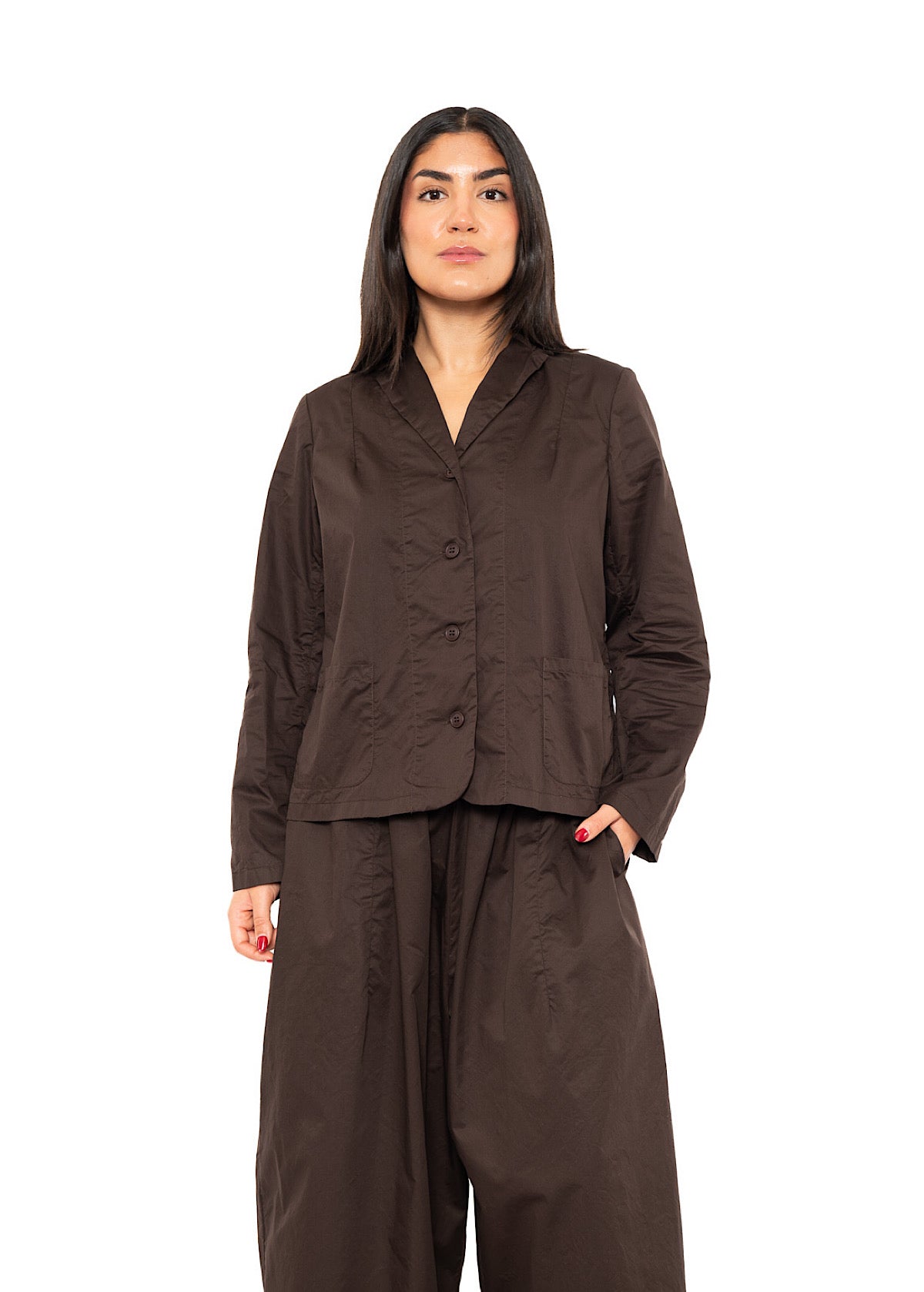 BOXY LIGHTWEIGHT COTTON JACKET