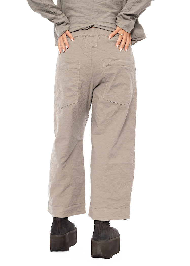 SIGNATURE CRINKLE STRAIGHT LEG TROUSER