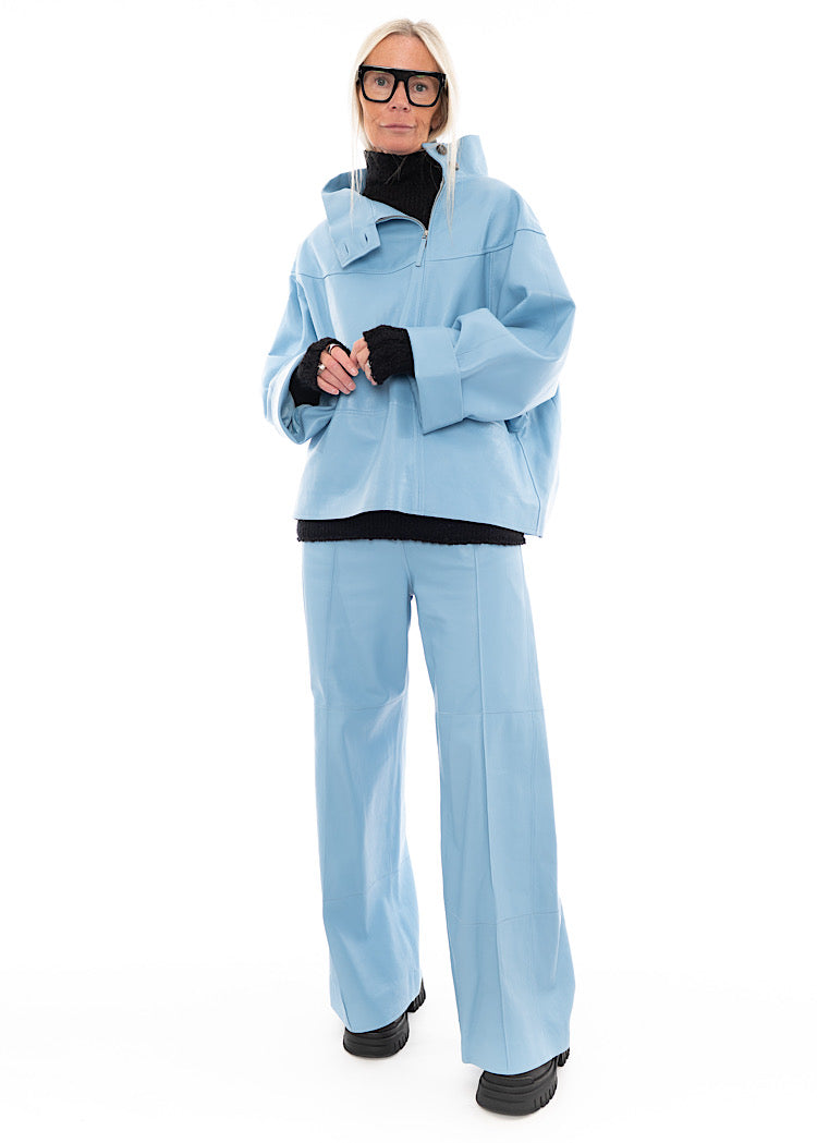 ANNETTE GÖRTZ SALMA LEATHER PULLOVER