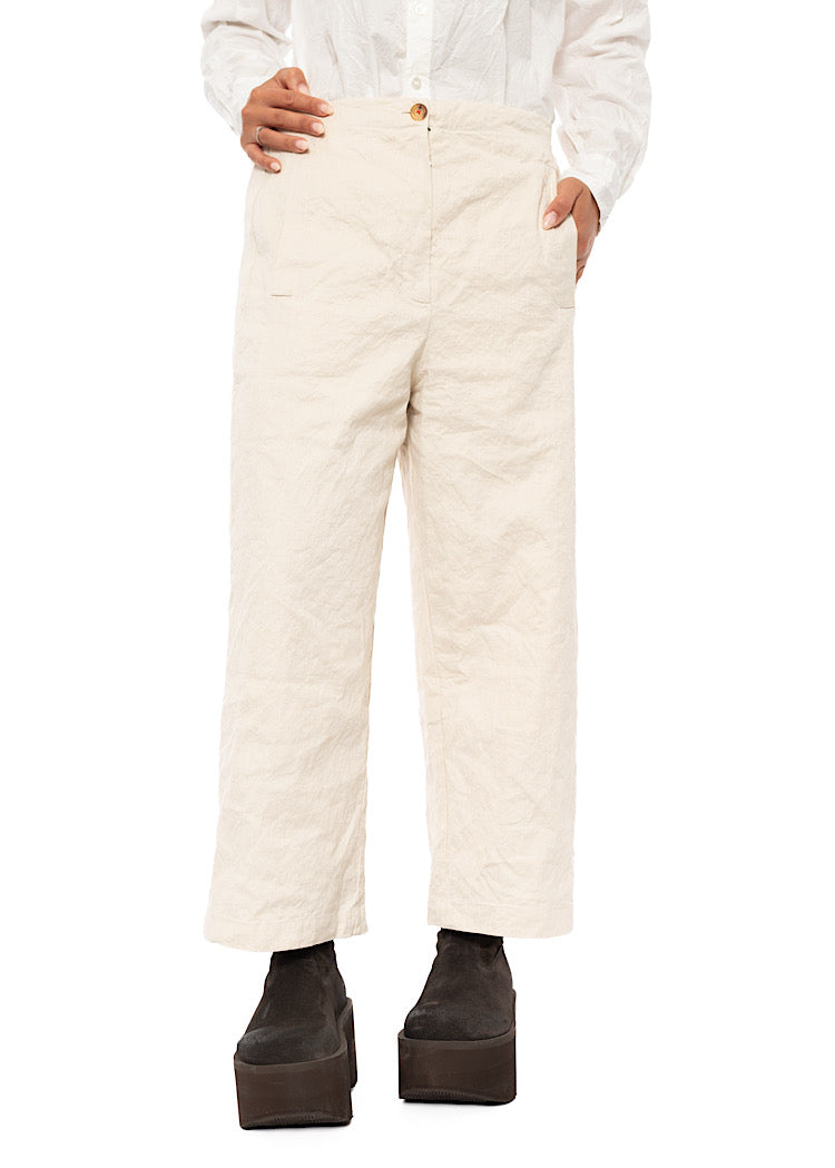 COTTON-TWILL PHILOMENA TROUSER