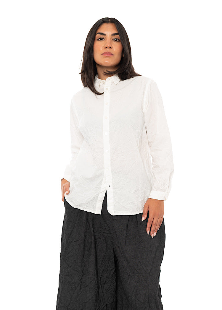 CLASSIC CRINKLE-COTTON SHIRT