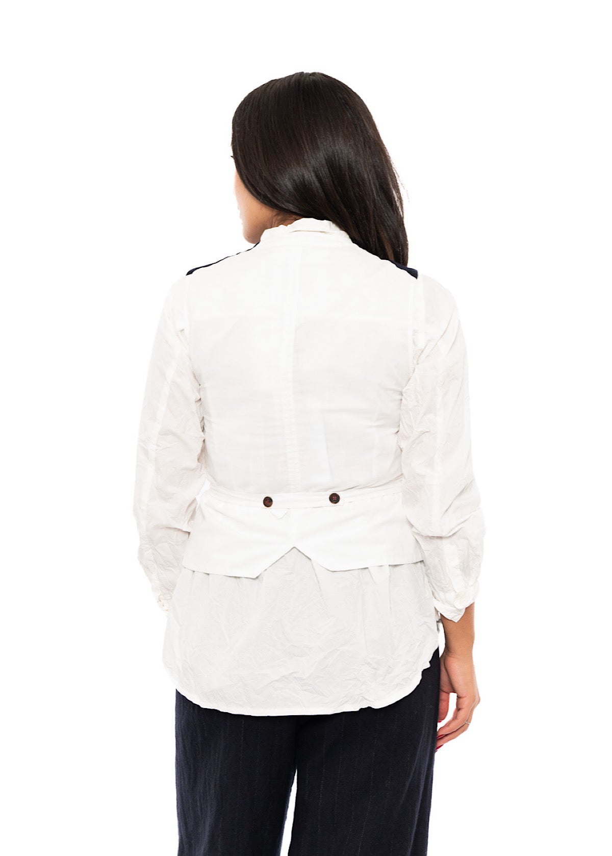 PINSTRIPE GINETTE WAISTCOAT