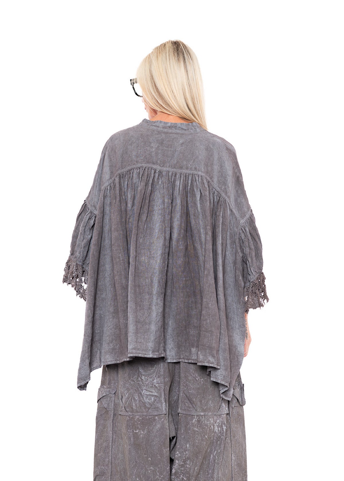 RUNDHOLZ DIP BLOUSE