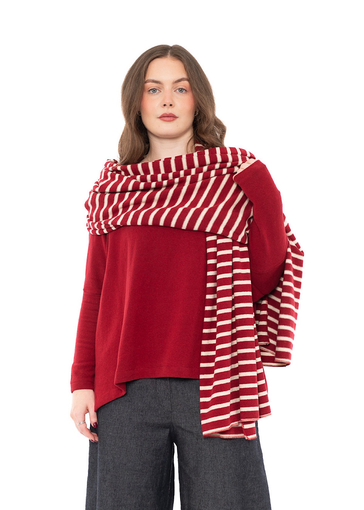 SIGNATURE STRIPED SEGOVIA SCARF