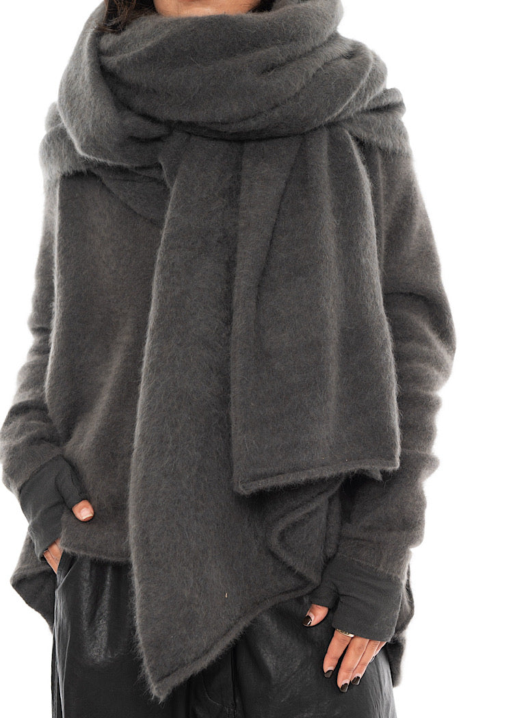 RUNDHOLZ MAINLINE KNITTED SCARF