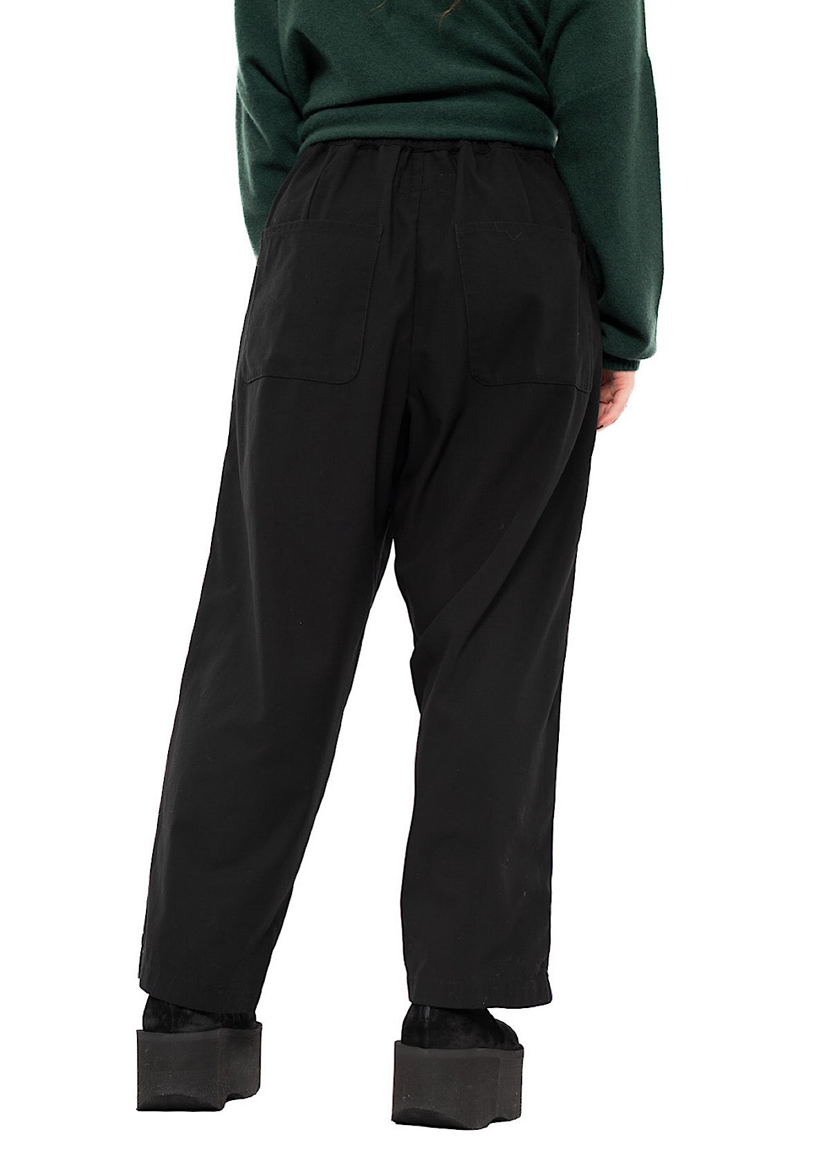 TAPERED COTTON TROUSER