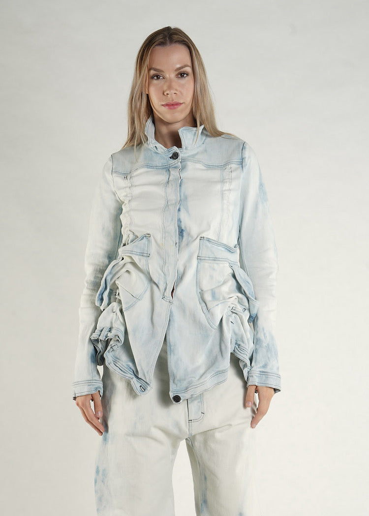 PRE-ORDER RUNDHOLZ MAINLINE JACKET *INDIGO FADED* (Shown in INDIGO STONEWASH)