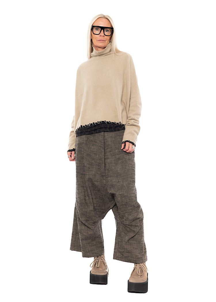 SIGNATURE MERINO RACCOON KNIT
