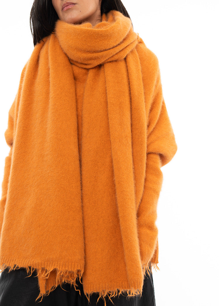 RUNDHOLZ DIP KNITTED SCARF