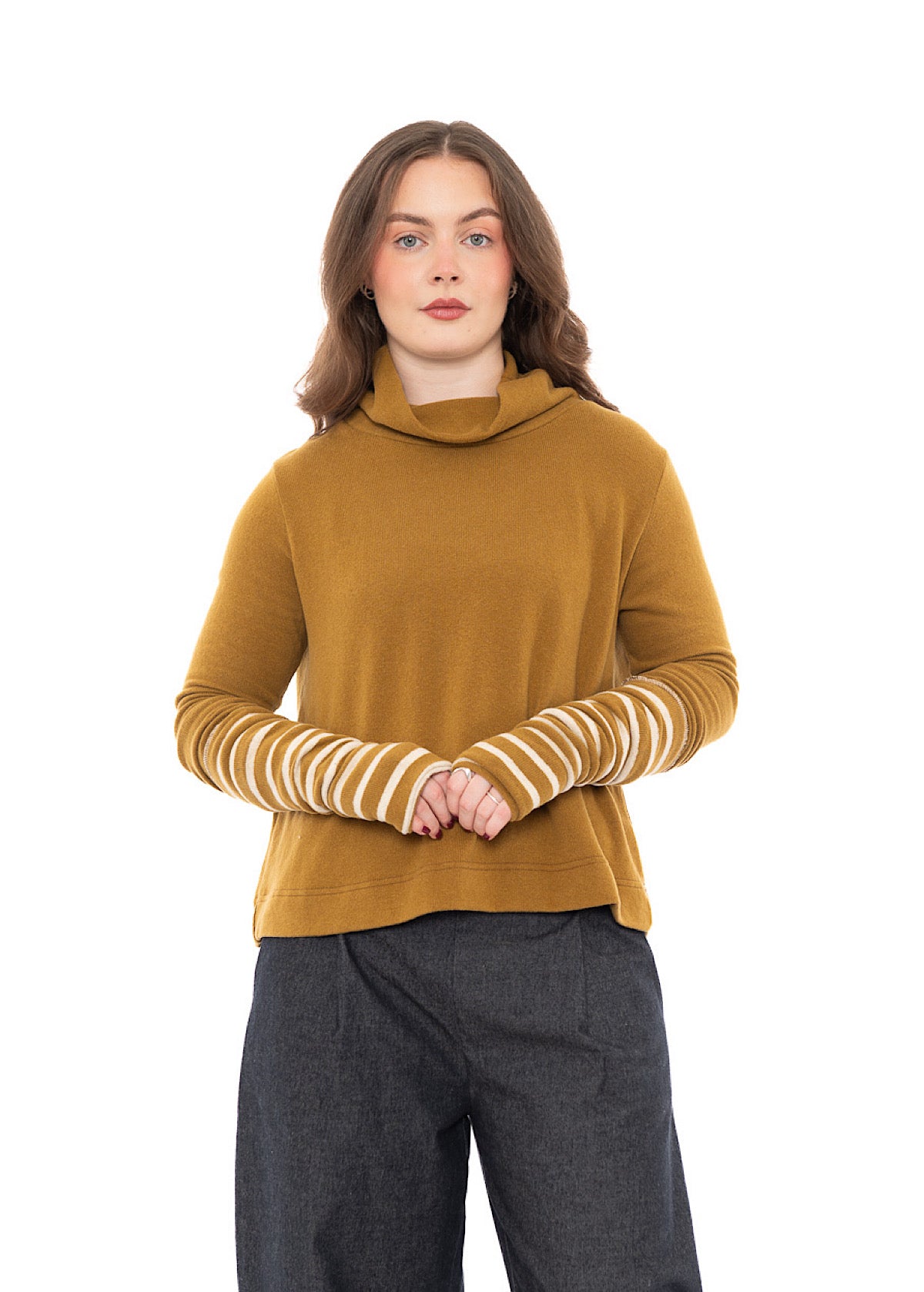 STRIPED SIGNATURE COTTO CUFF