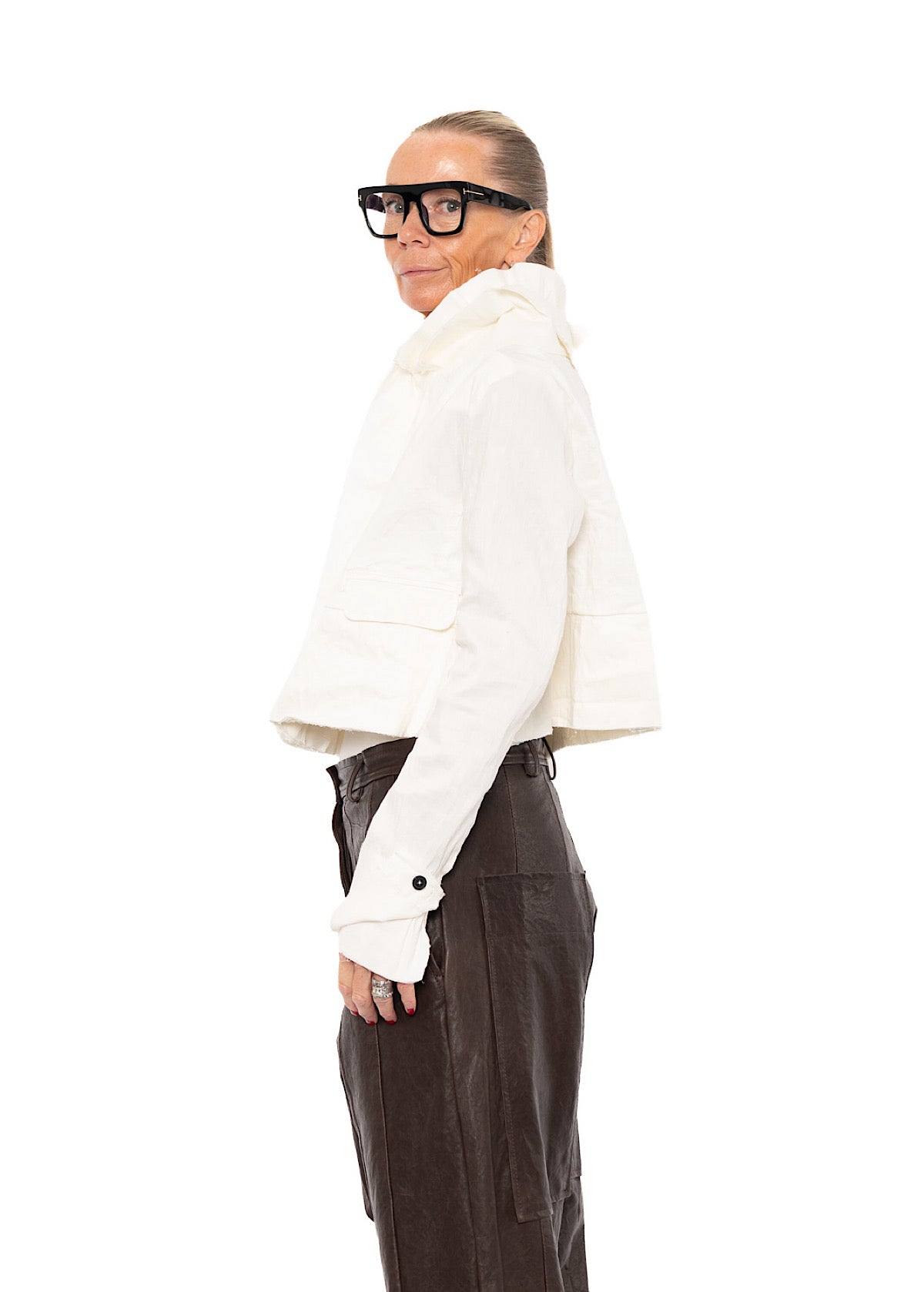 RUNDHOLZ MAINLINE CROPPED JACKET