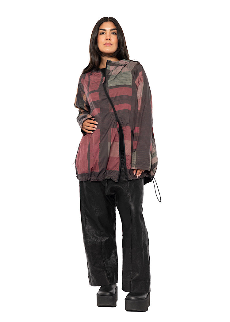 HERITAGE CHECK TECHNICAL RAIN JACKET