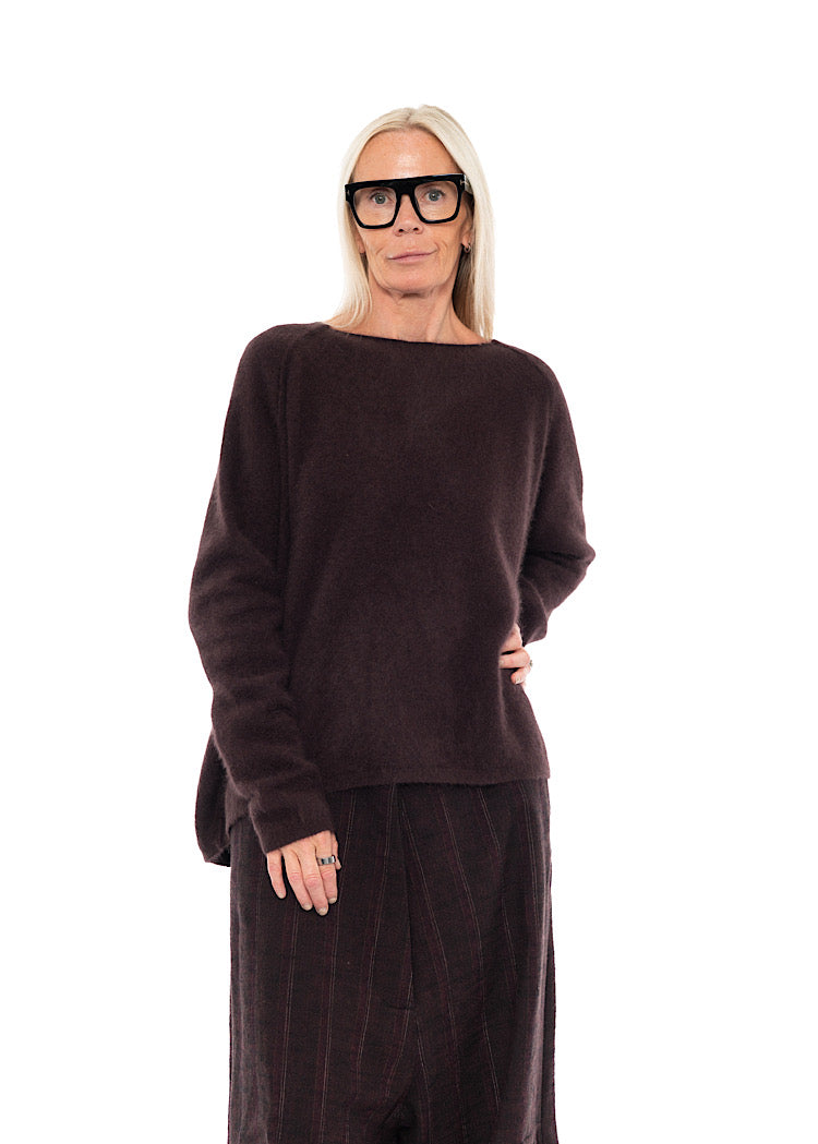 SIGNATURE RACCOON HAIR KNIT