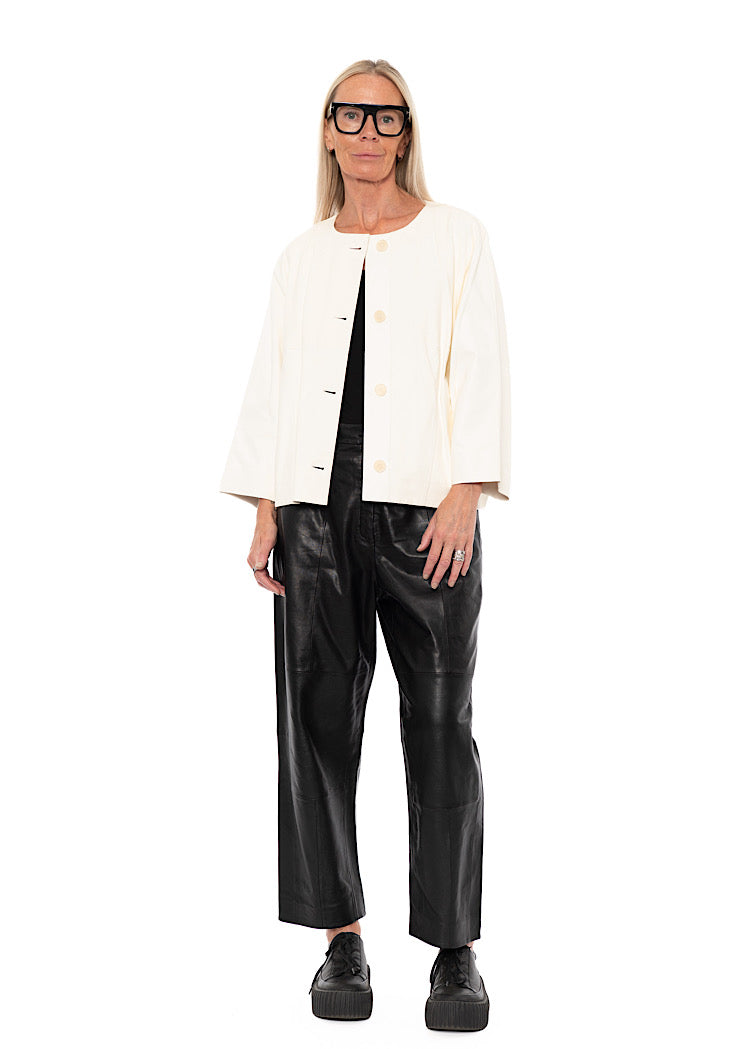 ANNETTE GÖRTZ LEATHER HOSS TROUSER