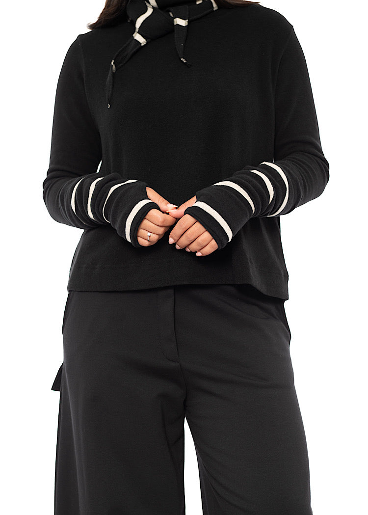 STRIPED SIGNATURE COTTO CUFF