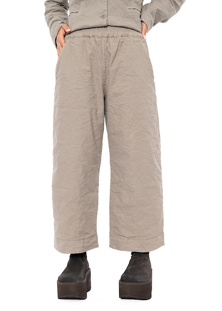 SIGNATURE CRINKLE STRAIGHT LEG TROUSER