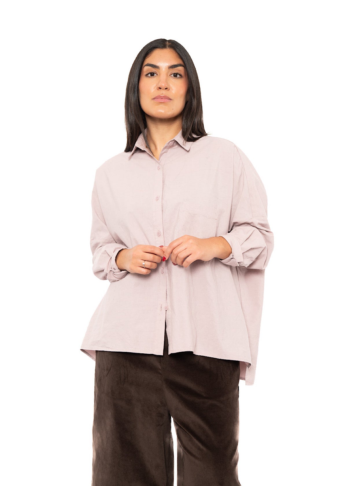 OVERSIZED CRISP COTTON CINDY SHIRT