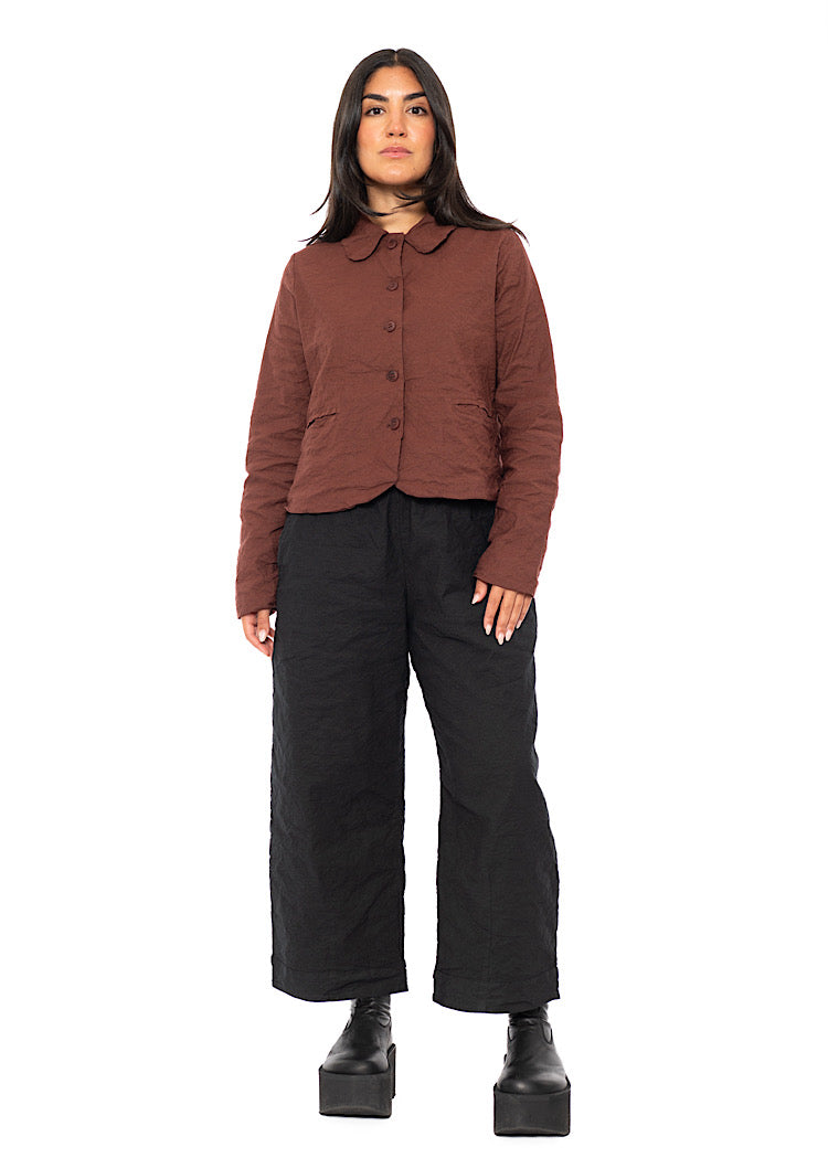 SIGNATURE CRINKLE STRAIGHT LEG TROUSER