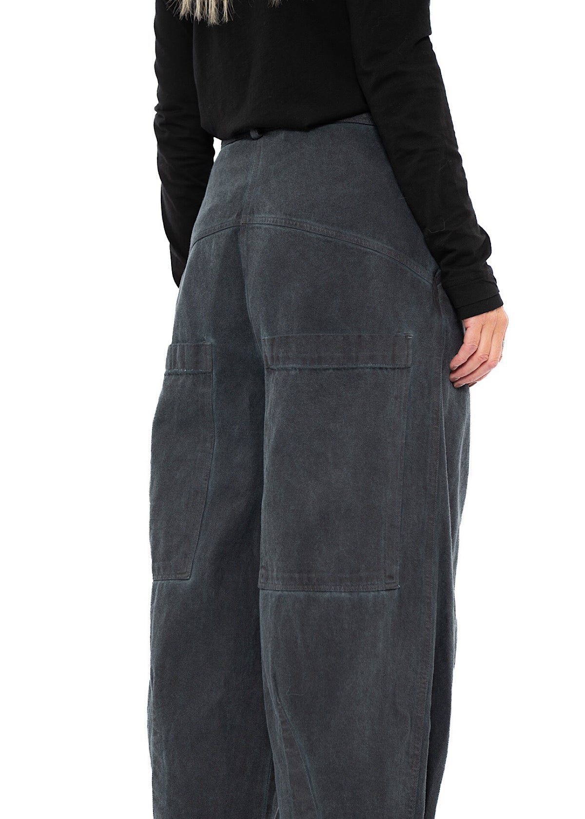 DENIM BALLOON TROUSER