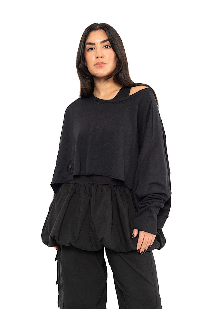 PLU CROPPED PULLOVER