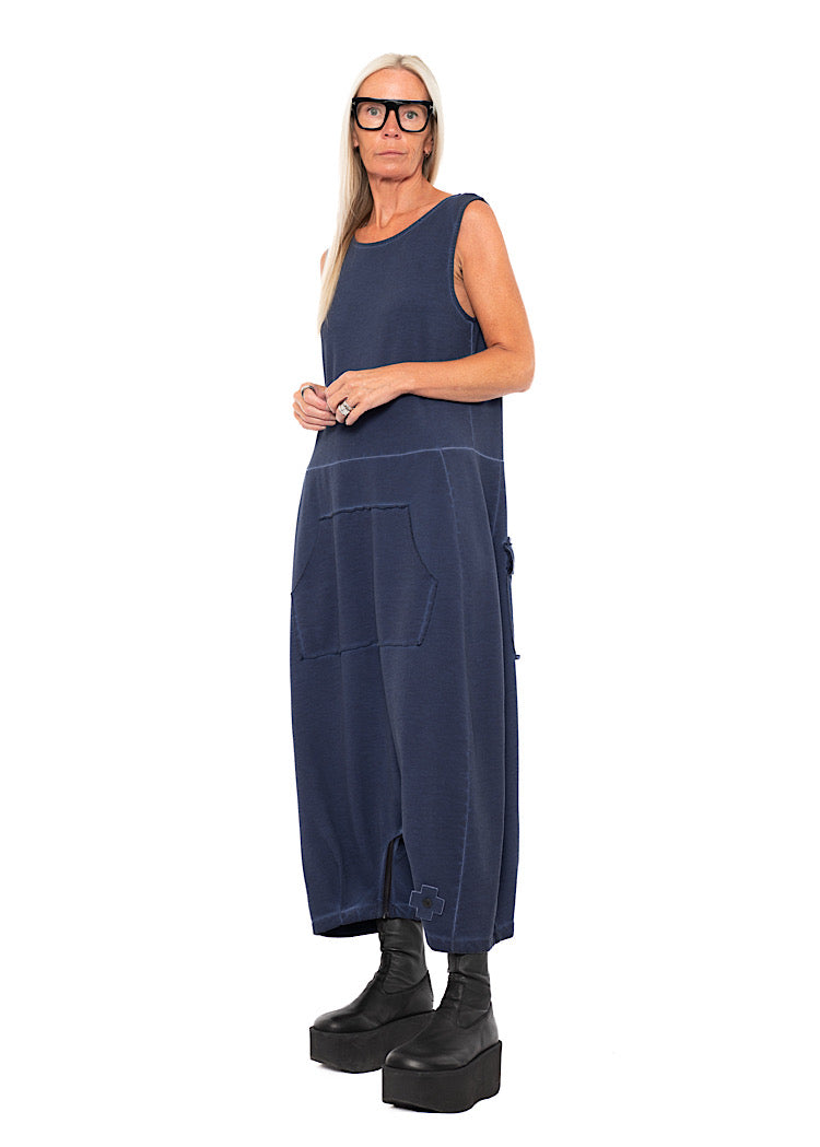 REVERSIBLE DROP-CROTCH OVERALL